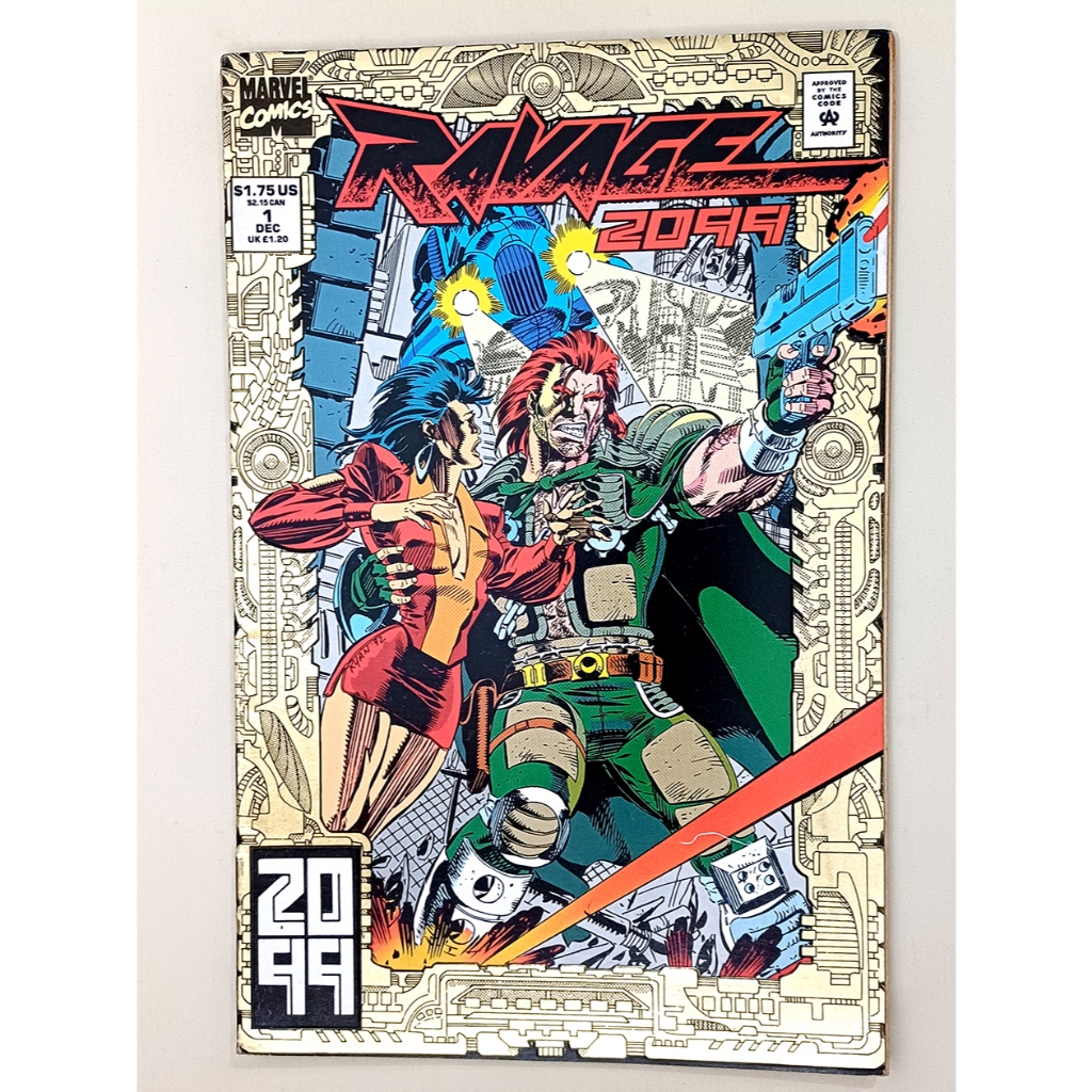 Ravage 2099 No. 1 – Marvel Comics – December 1992 – Written by Stan Lee, Pencils by Paul Ryan – Marv