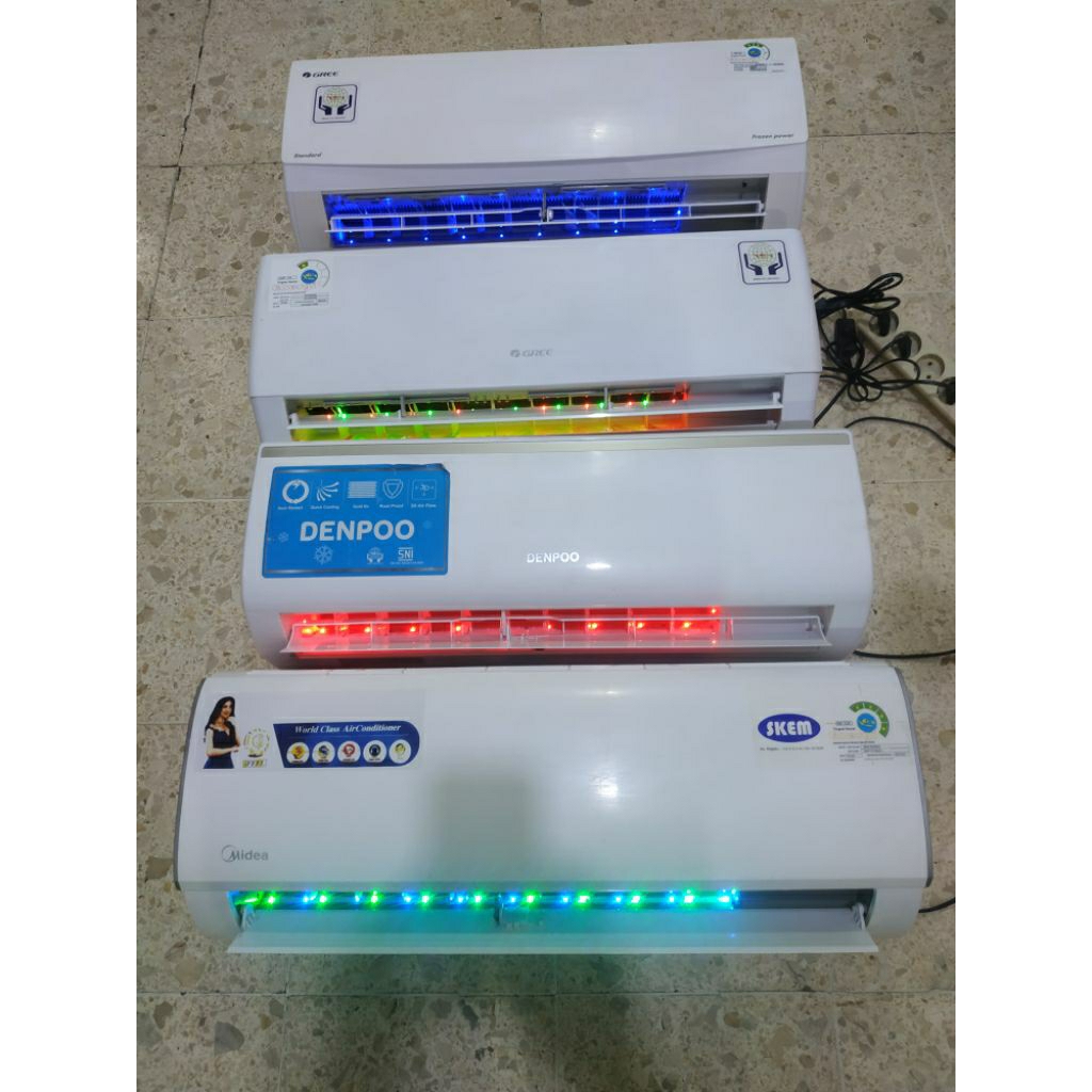 Kipas Angin Model Ac Manual ON/OFF Plus Remote Khusus Pengatur Lampu LED