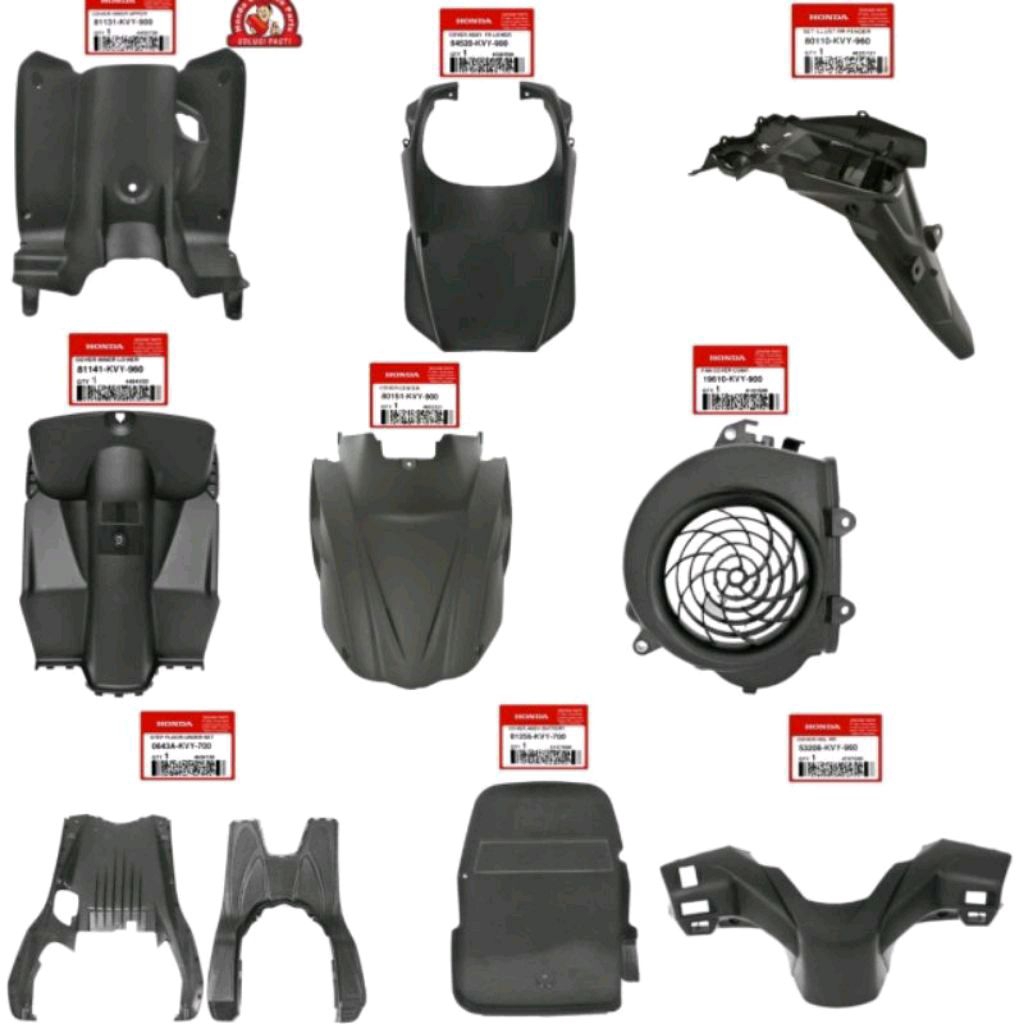 Paket cover full body kasar Honda beat karbu KVY original