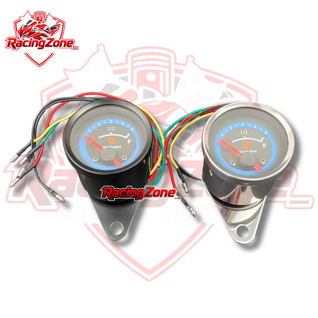 Tachometer Bensin Meteran Bensin Motor Universal Fuel Meter Analog
