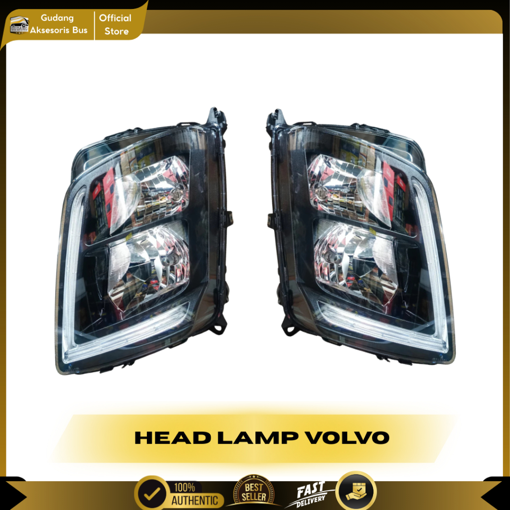 Head Lamp Volvo/Lampu Depan Truck Volvo Lampu utama Truck