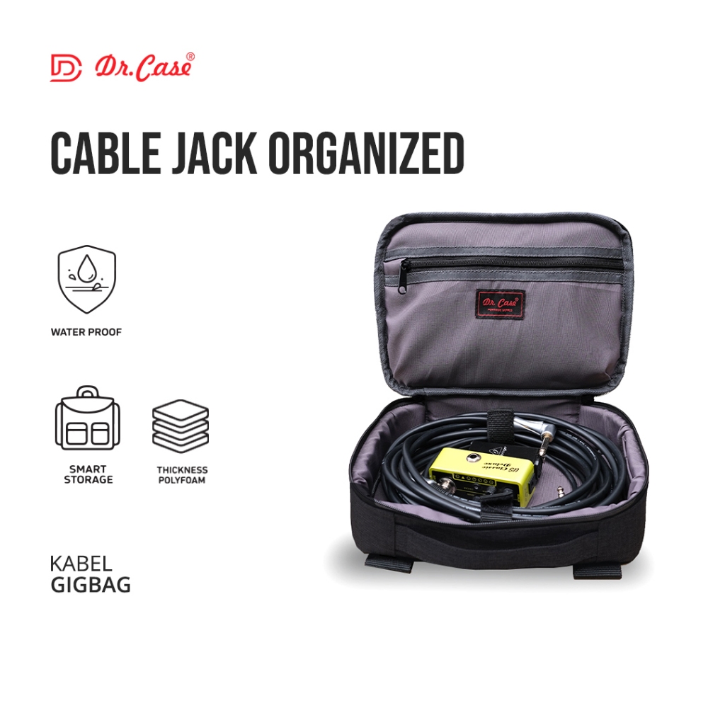 DR. CASE - TAS CABLE JACK - CABLE JACK ORGANIZER - GREY