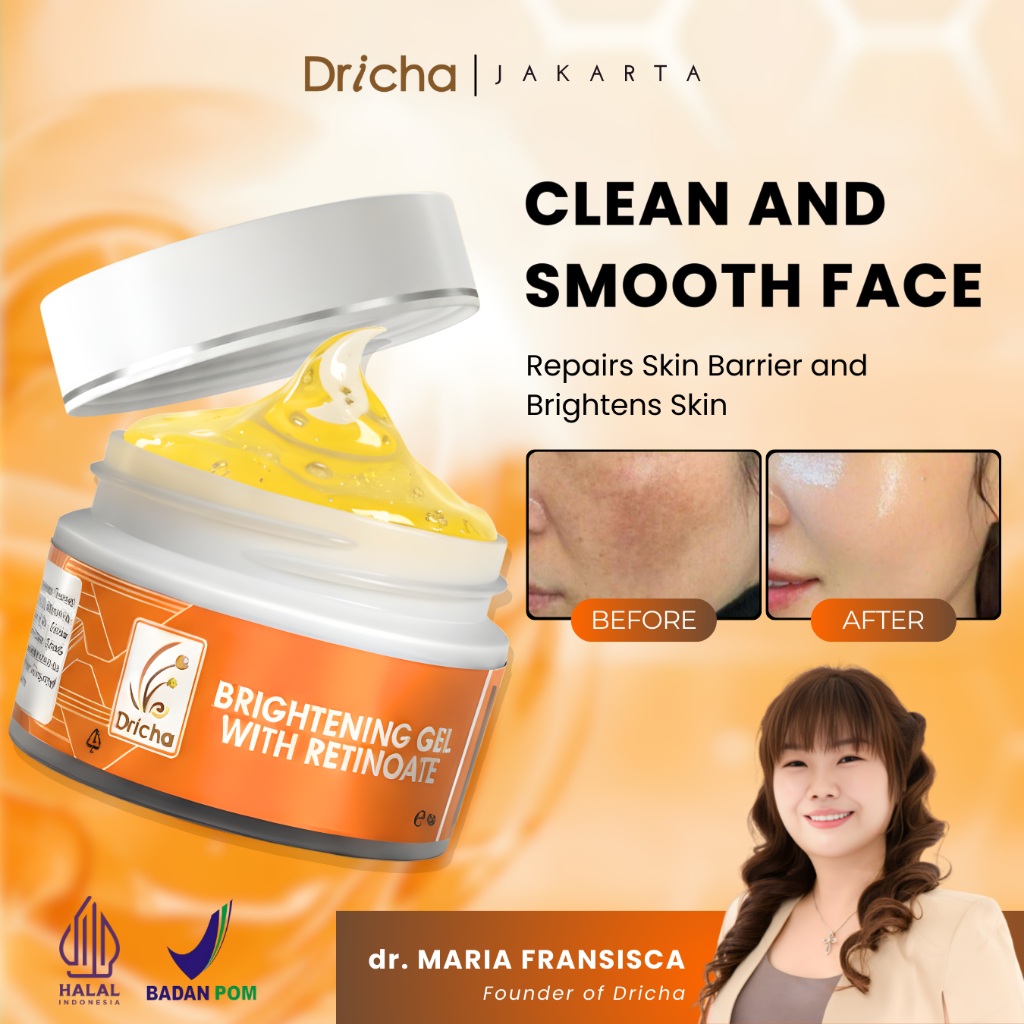 Dricha Brightening Gel With Retioante (all skin type)