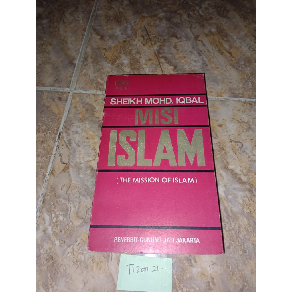 Buku Misi Islam (The Mission of Islam) by Sheikh mohd iqbal