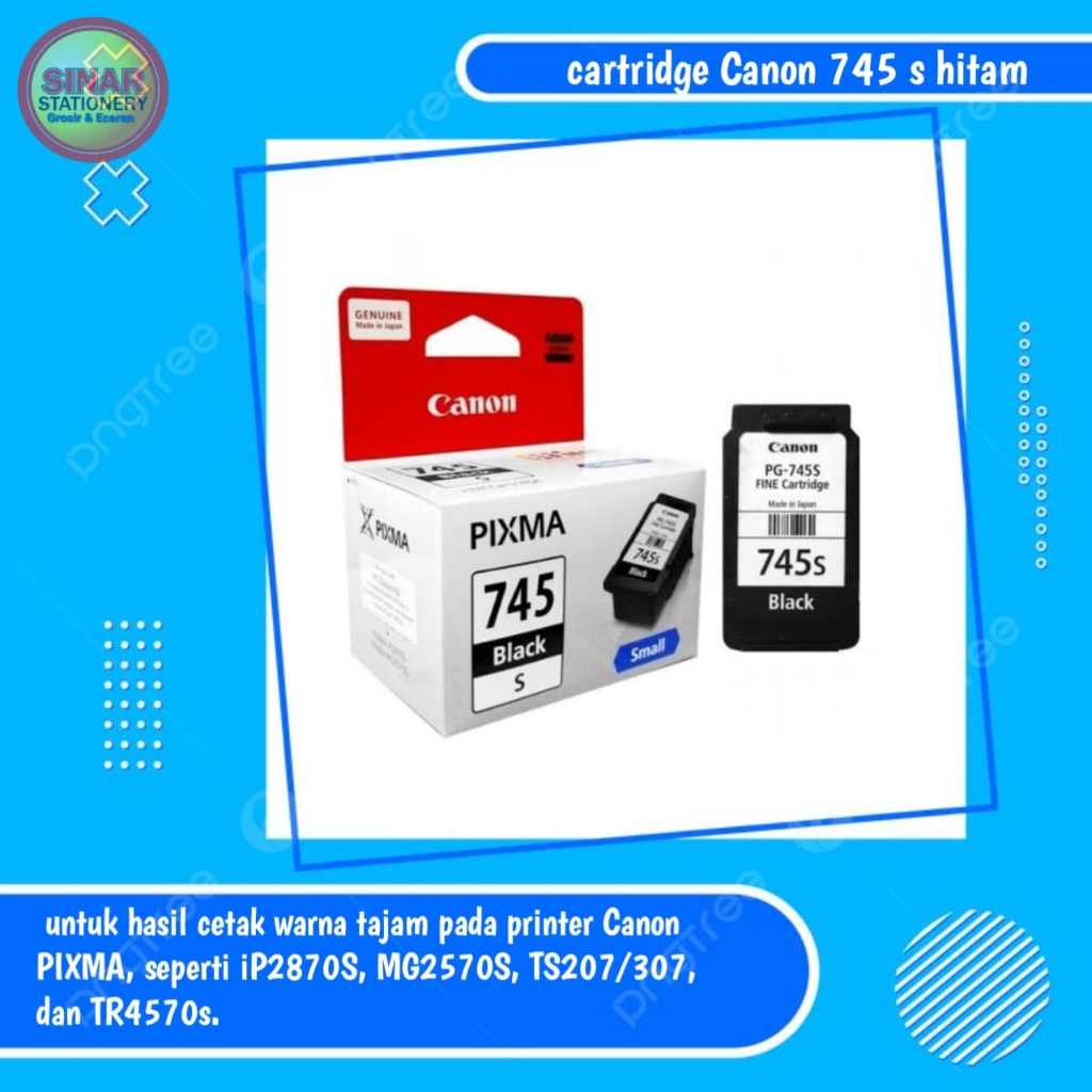 CARTRIDGE CANON 745 S HITAM