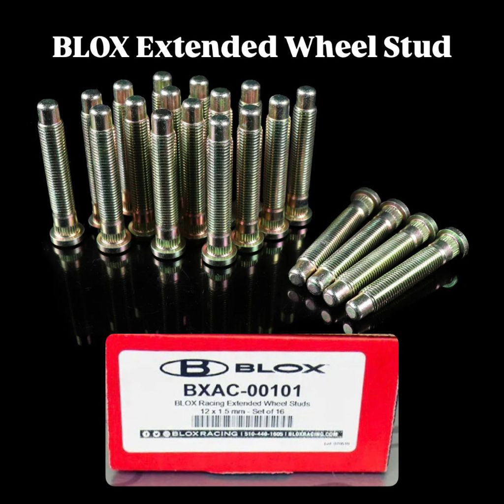 Baut roda panjang BLOX Racing wheel stud All Honda Civic Accord Jazz Brio CRV stream integra