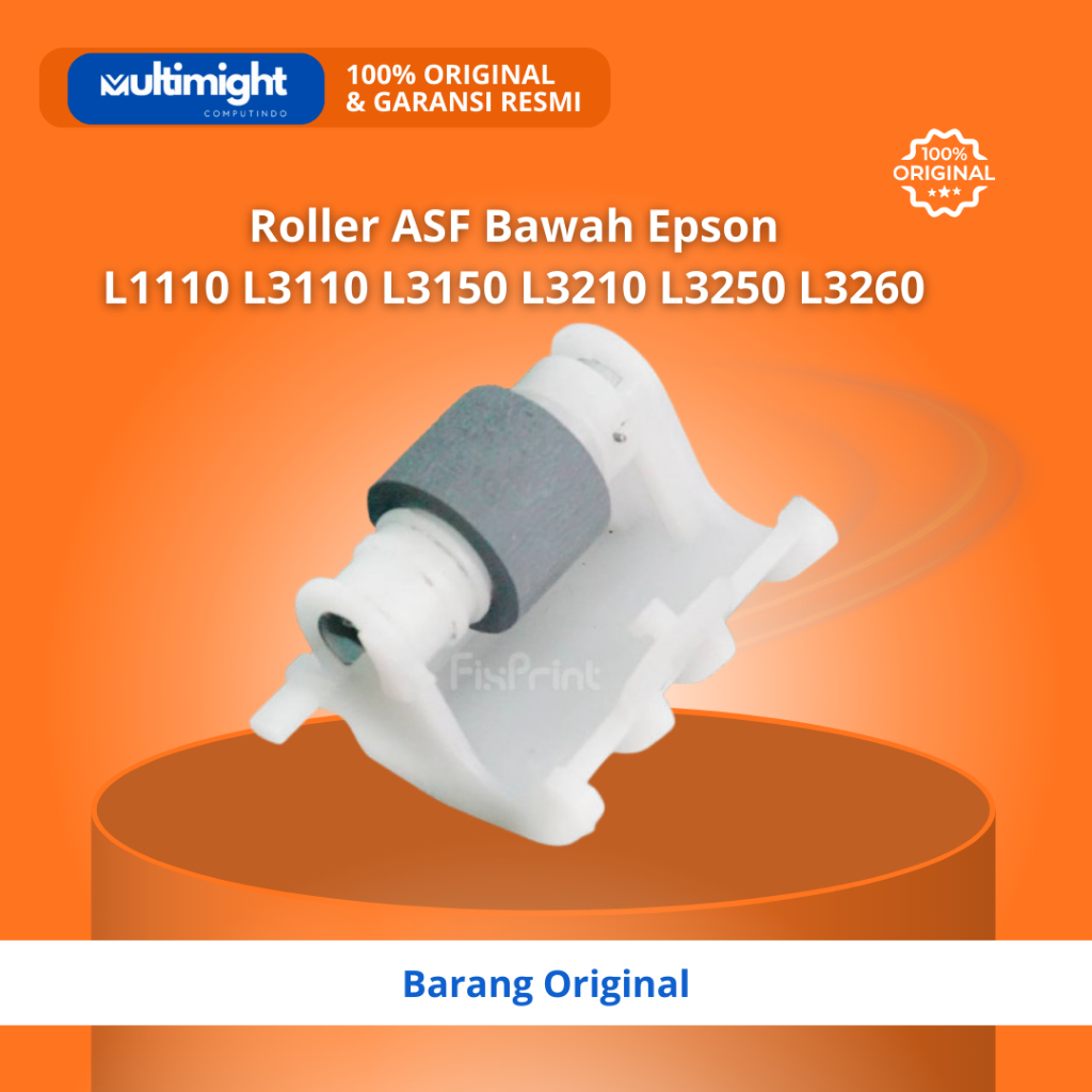 Roller ASF Bawah Epson L1110 L3110 L3150 L3210 L3250 L3260 Pickup Roller Penarik Kertas ASF EcoTank