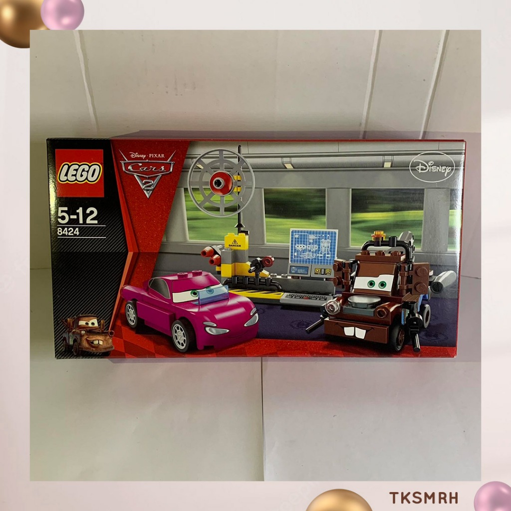 Lego Disney Pixar Cars 2 Mater's Spy Zone 8424 mainan anak 100% asli original