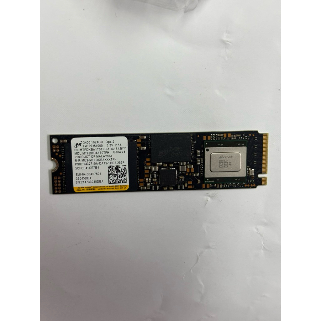 SSD M.2 NVME 1TB GEN 4 MERK MICRON NORMAL JAYA