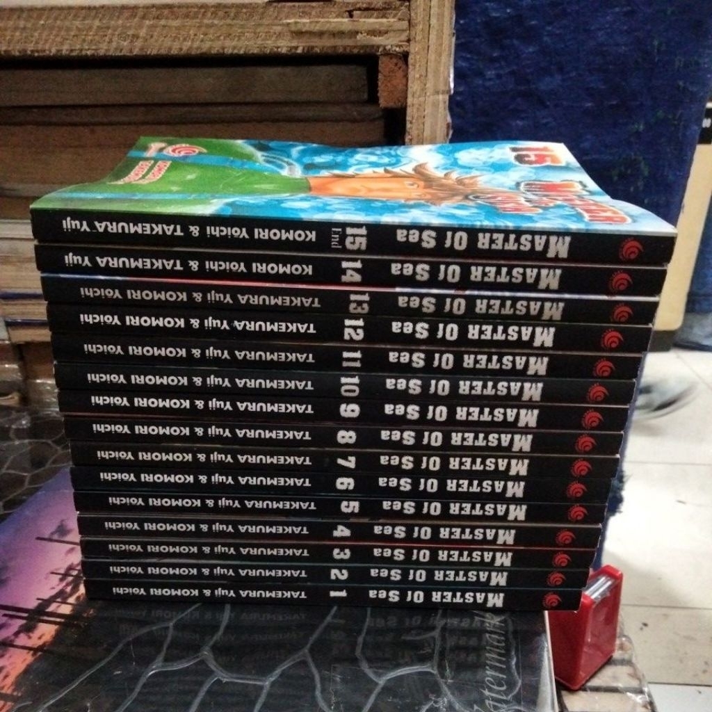 komik master of sea Tamat