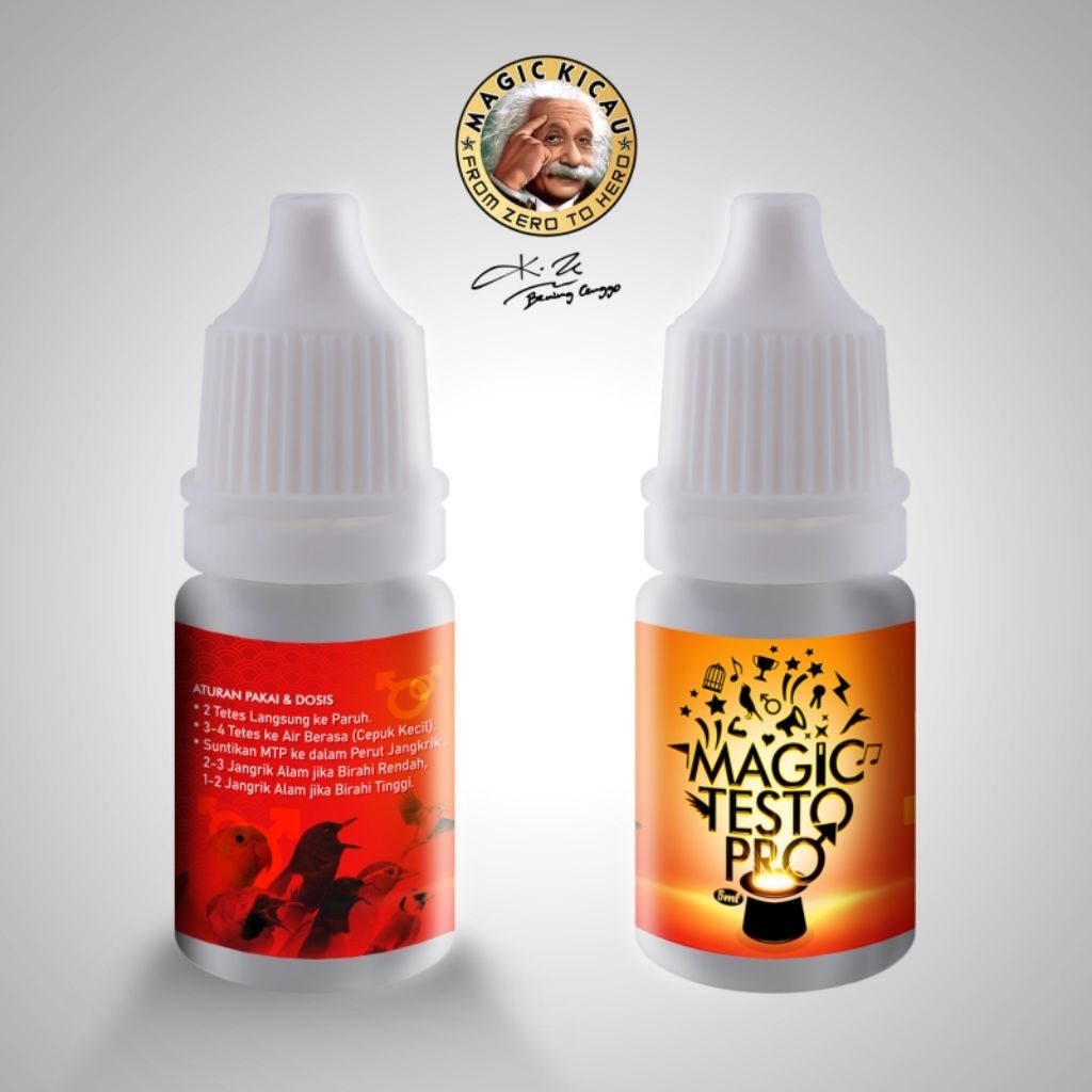 Magic Testo Pro - MTP - Magic Kicau - Vitamin Burung