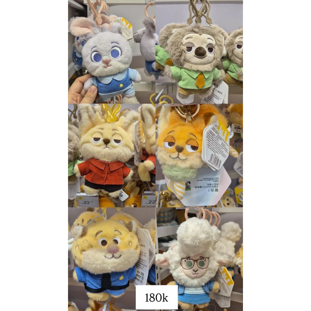 gantungan kunci zootopia KL