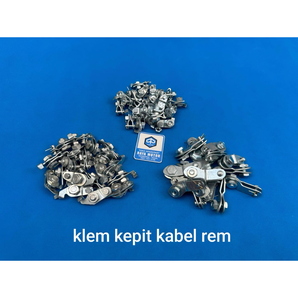 klem kawat kabel rem vespa