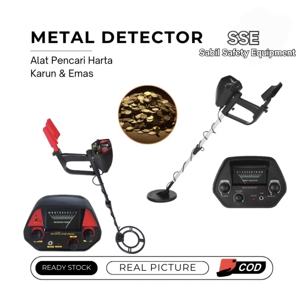 Metal Detector MD-4030 MD-5030 Alat Deteksi Emas dan Perak Dengan Sensitivitas Tinggi