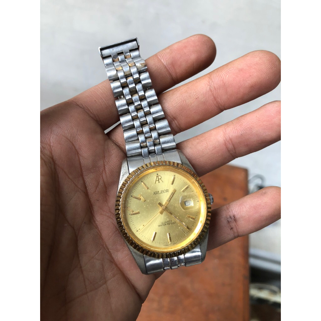 Original jam tangan Arlbor jadul lawas