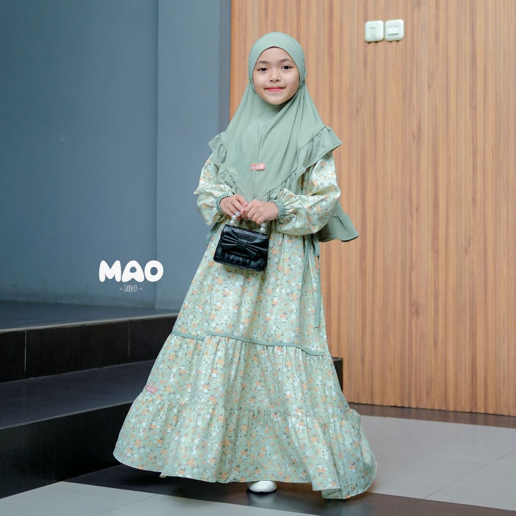 MAO HIJAB - Azeera Gamis Dress Anak Perempuan