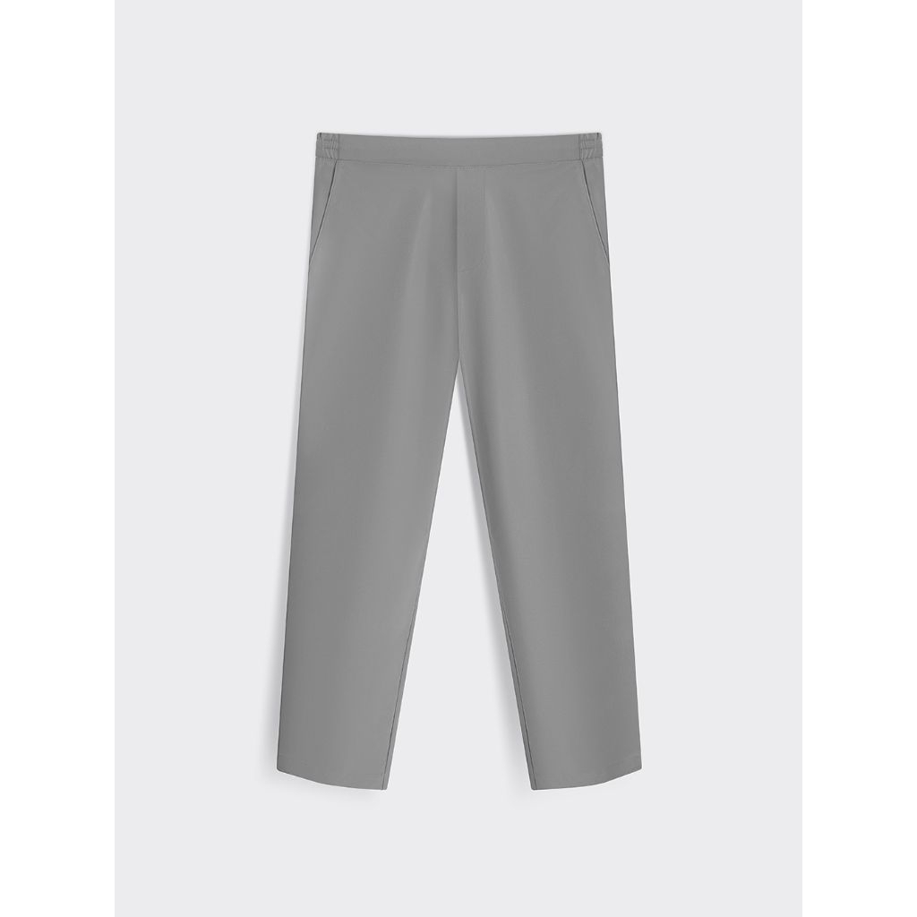 Livehaf - Tapered Flex Pants Light Gray Celana Panjang Tapered