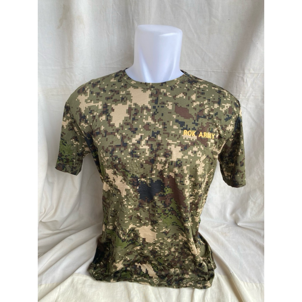 Kaos Camo Loreng Digital Granit Roka Republik Of Korea Army Tentara Korea Selatan Like New (31)