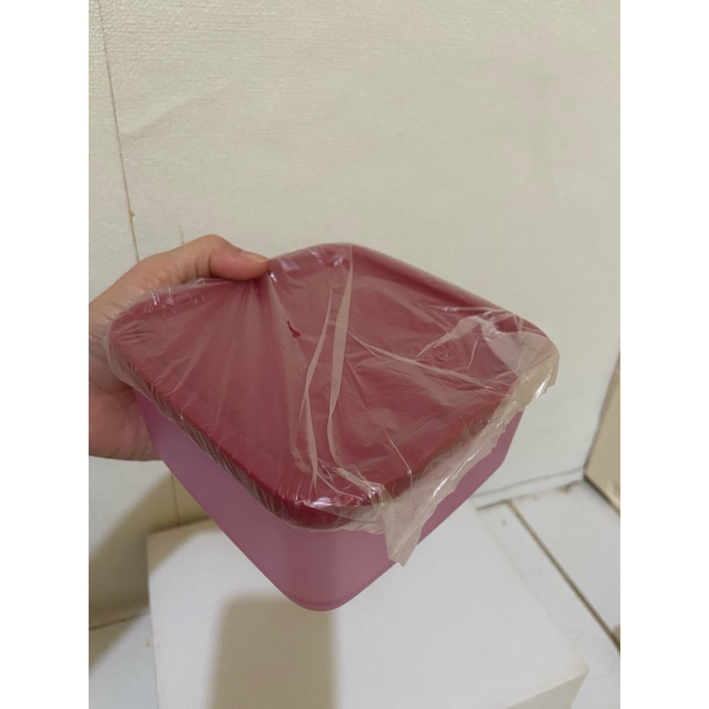 Tupperware medium square round