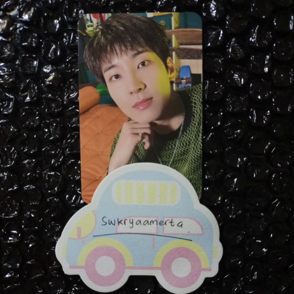 [OFFICIAL, TOLONG BACA DESKRIPSI] PC Photocard Seventeen Heaven era - yzy ditatap wonwoo