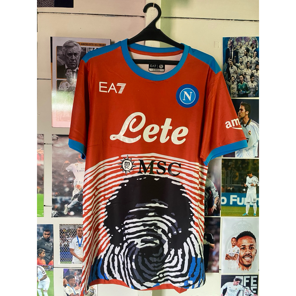 Jersey Napoli spesial  Maradona Player Issue