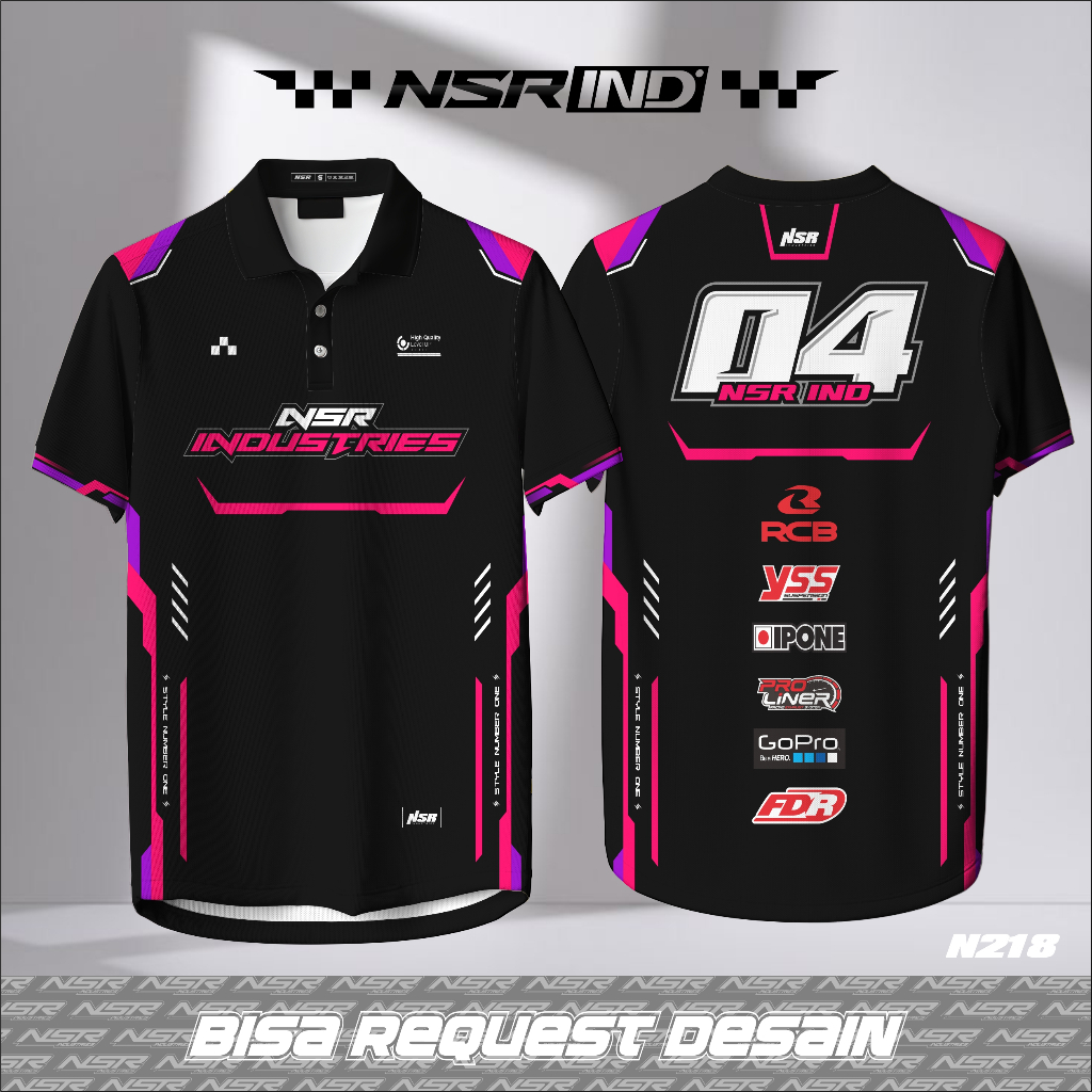 Jersey Custom Racing Nama Sendiri Full Print – Baju Jersey Printing Balap Sepeda Gaming karnaval sou