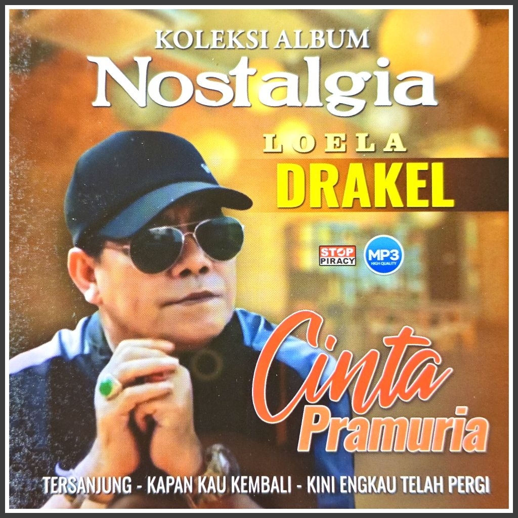 Kaset MP3 Audio 160 Lagu Pop Kenangan Loela Drakel - Charles Hutagalung Album Nostalgia Pilihan Terl