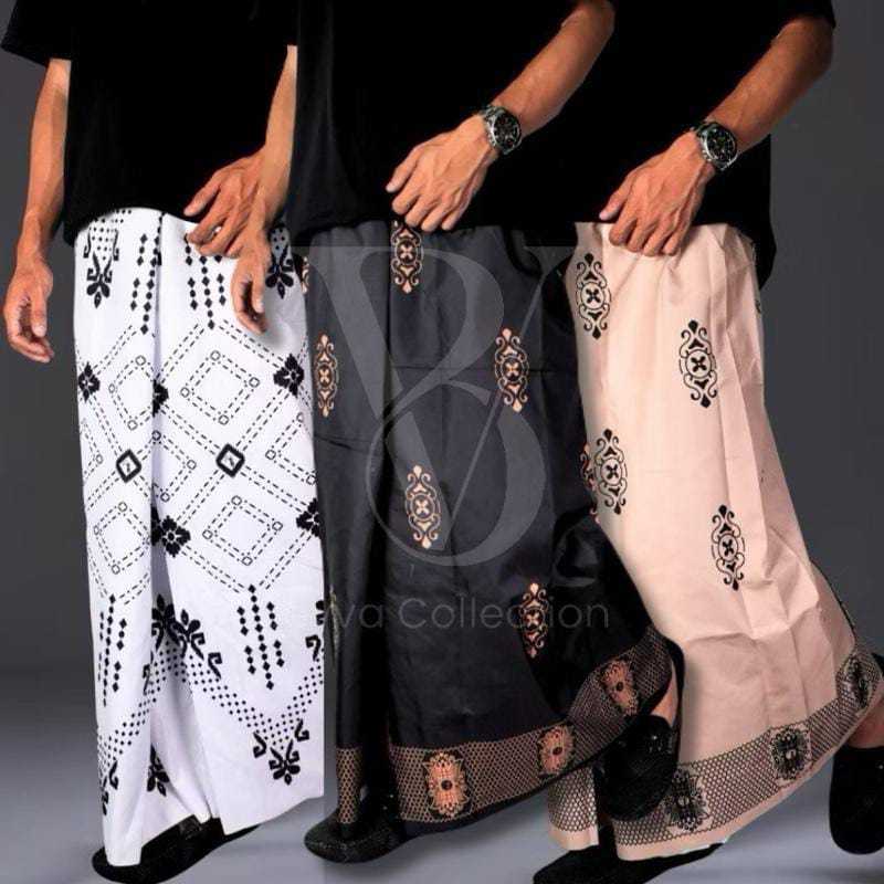 Sarung Instan Pria Dewasa Sarung Celana Batik Pria Dewasa Sarung Rok Praktis, Karet Pinggang Elastis