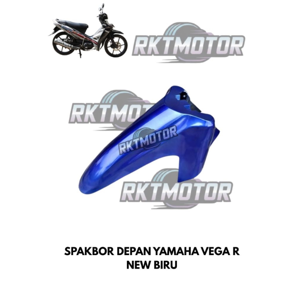 SPAKBOR DEPAN YAMAHA VEGA R NEW BIRU // SPAKBOR DEPAN VEGA NEW BIRU
