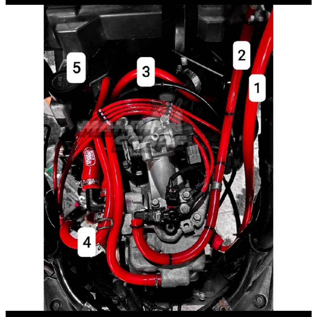 SELANG HAWA UDARA HONDA VARIO 125 150 160 VARIO KZR SAMCO