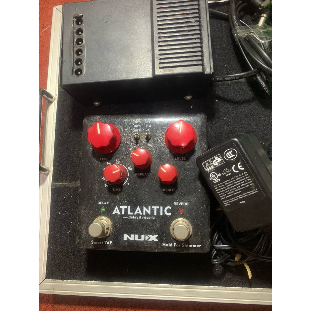EFEK GITAR NUX ATLANTIC DELAY & REVERB original 2008 second