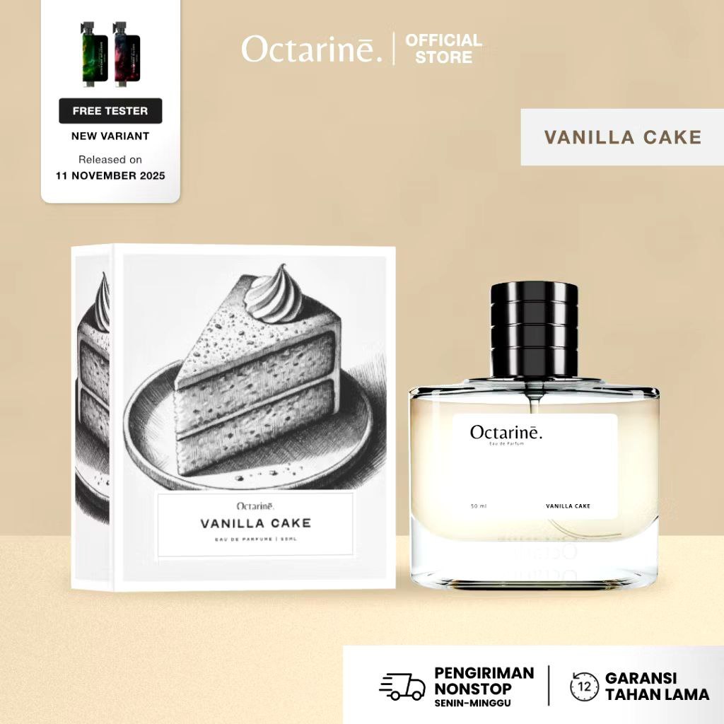 Octarine-Vanilla Cake Parfum Unisex Aroma Sweet Vanilla