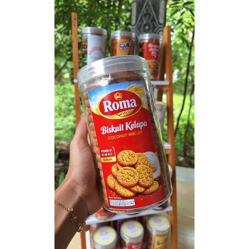 ROMA KELAPA SNACK BRANDED TOPLES ORIGINAL 1L DAN 600ML