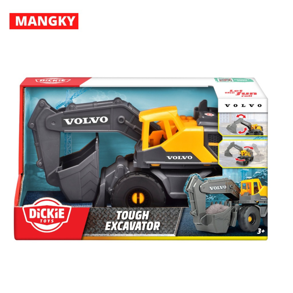 Dickie Toys Volvo Tough Excavator