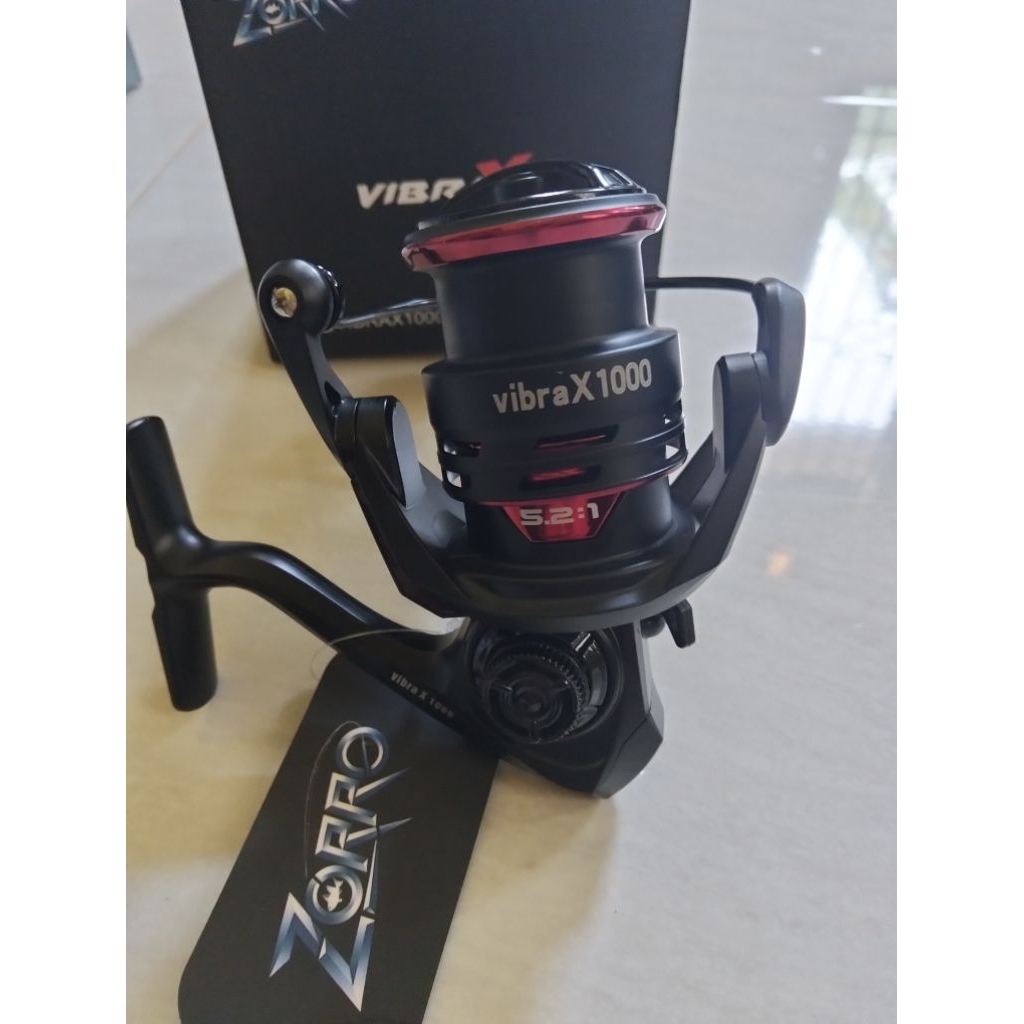 reel pancing Zorro vibrax power hendel