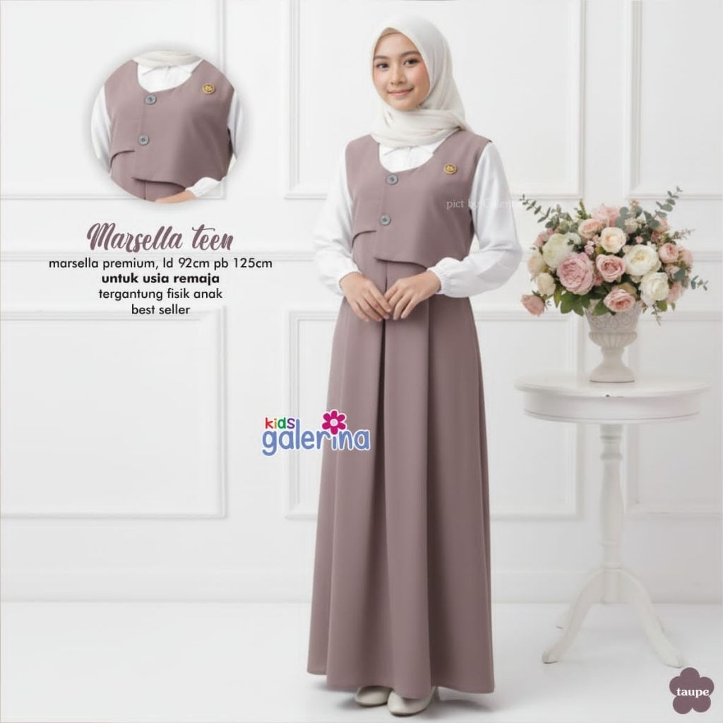 BAJU SETELAN ANAK MARSELLA SET KIDS BY GALERINA ORIGINAL