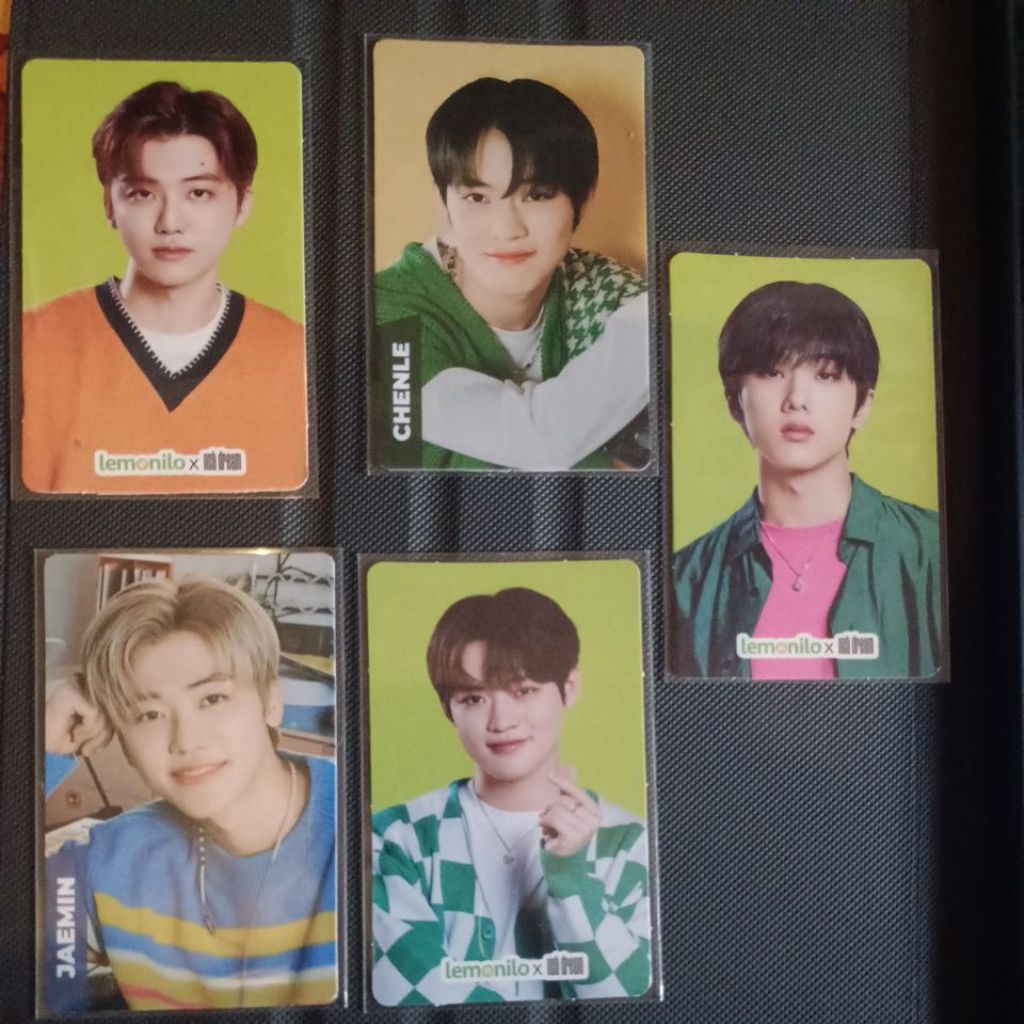 NCT DREAM OFFICIAL PHOTOCARD TOS TOS LEMONILO JAEMIN CHENLE JISUNG