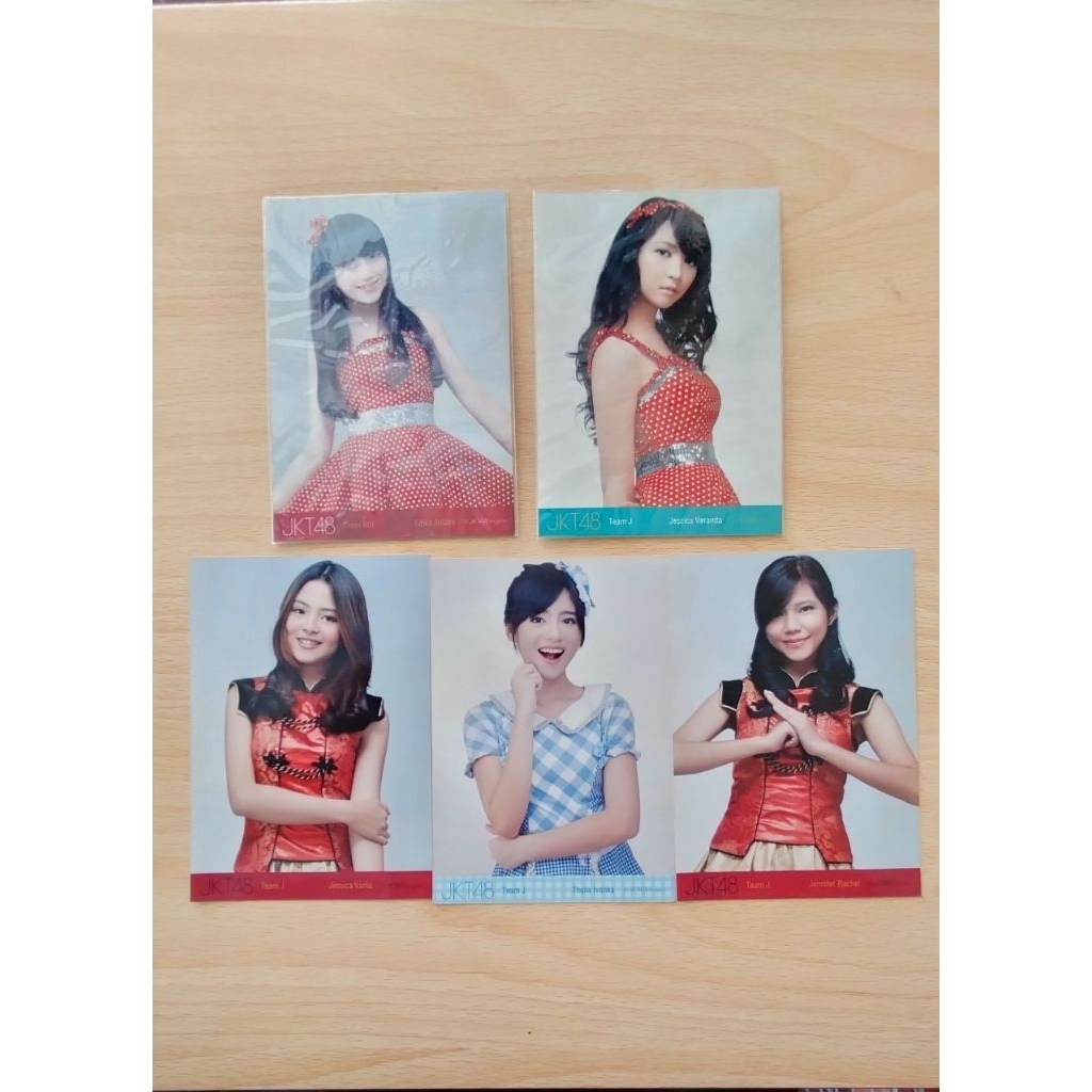 Photo Pack JKT48 (Naomi, Veranda, Jeje, Vanka, Rachel)