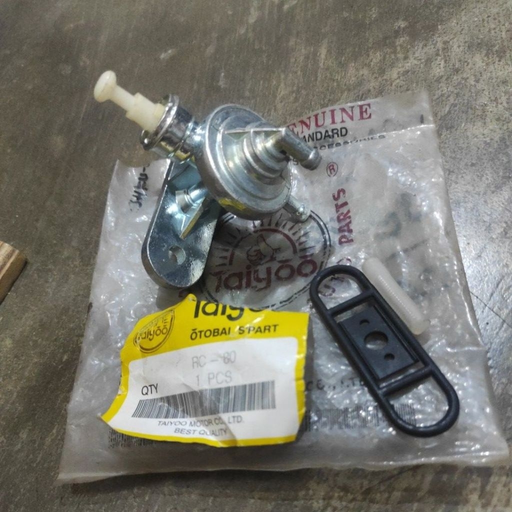 Kran bensin keran vacum bensin Suzuki Rc 80 Rc 100 Bravo taiyoo