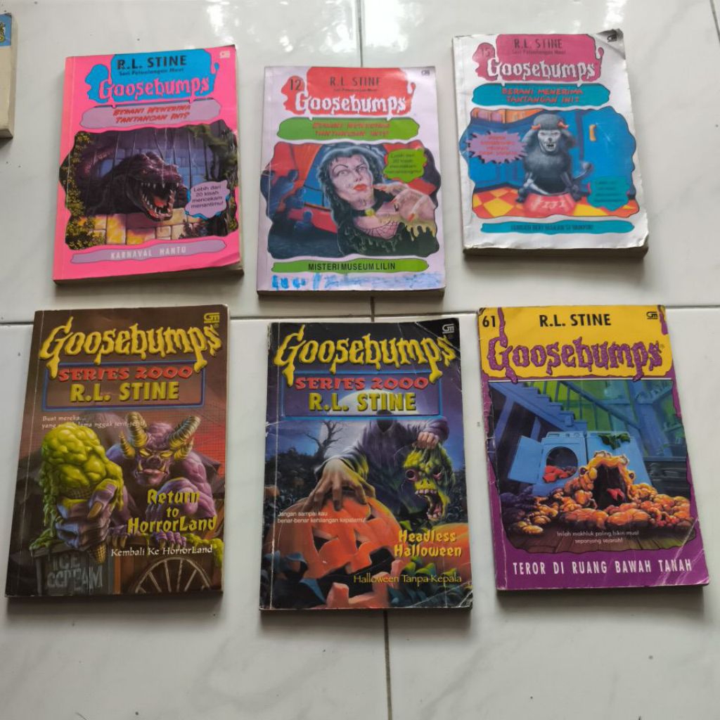 goosebumps RL stine