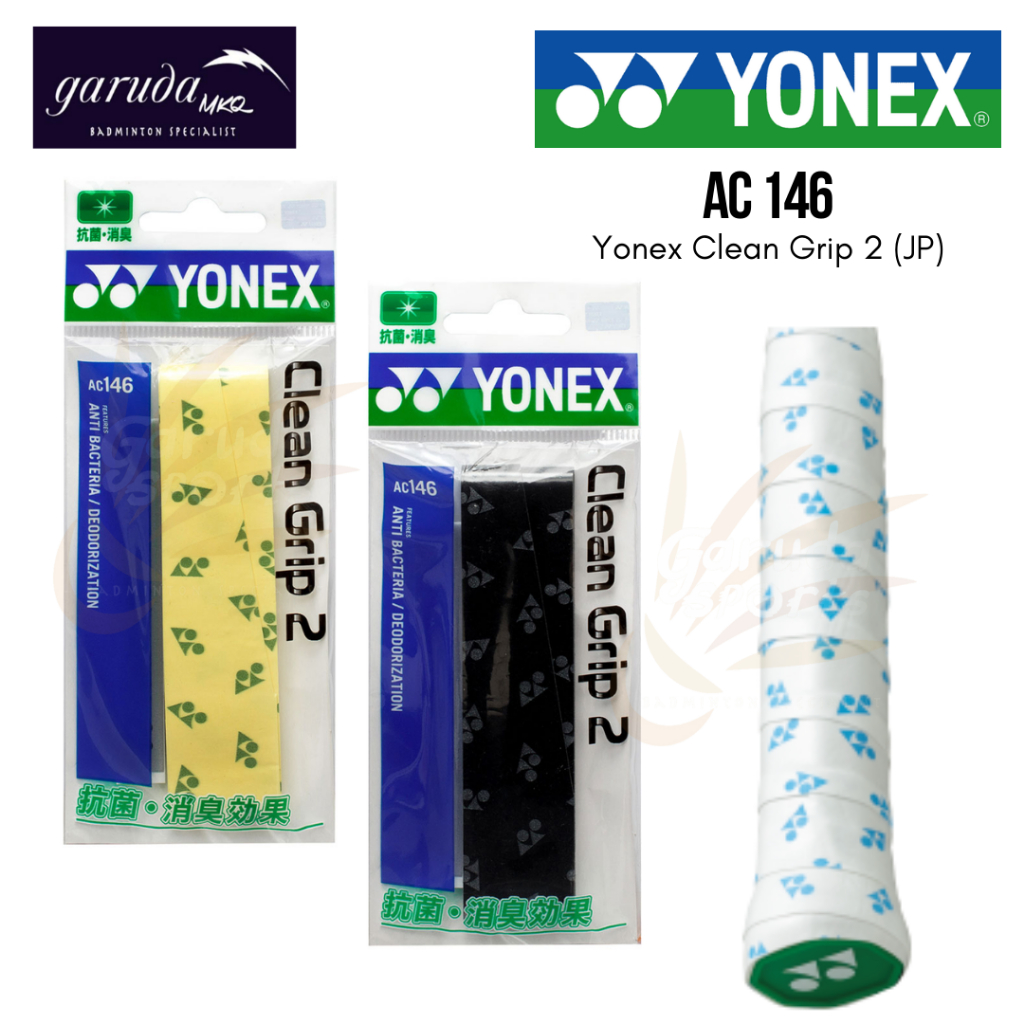 GRIP BADMINTON YONEX AC146 / YONEX CLEAN GRIP 2 / YONEX AC 146 YONEX JP