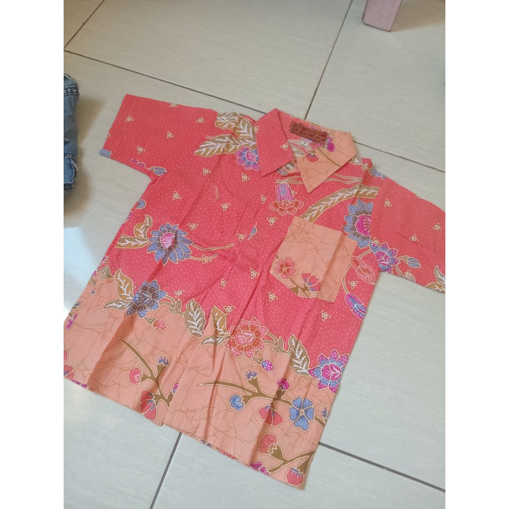 PL kemeja batik anak laki2
