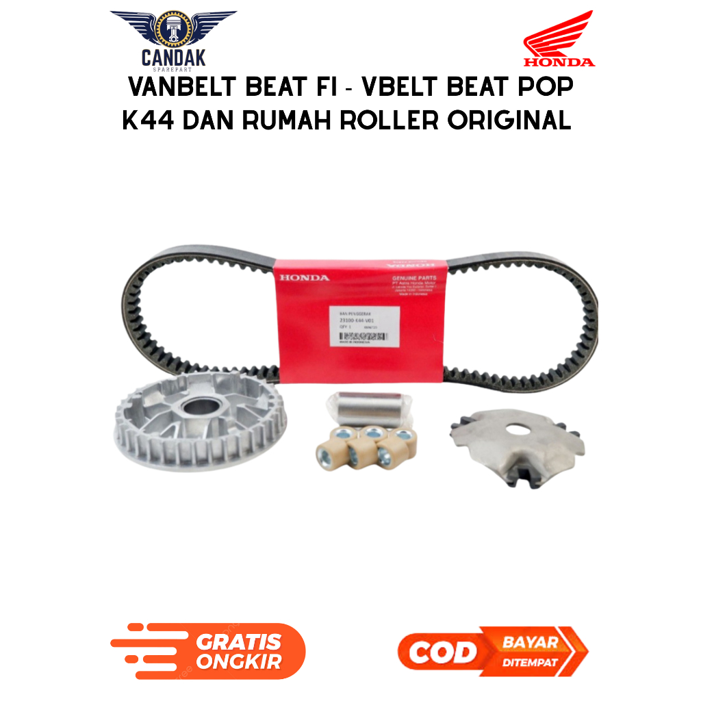 vanbelt beat fi - Vbelt beat pop k44 dan rumah roller original ori