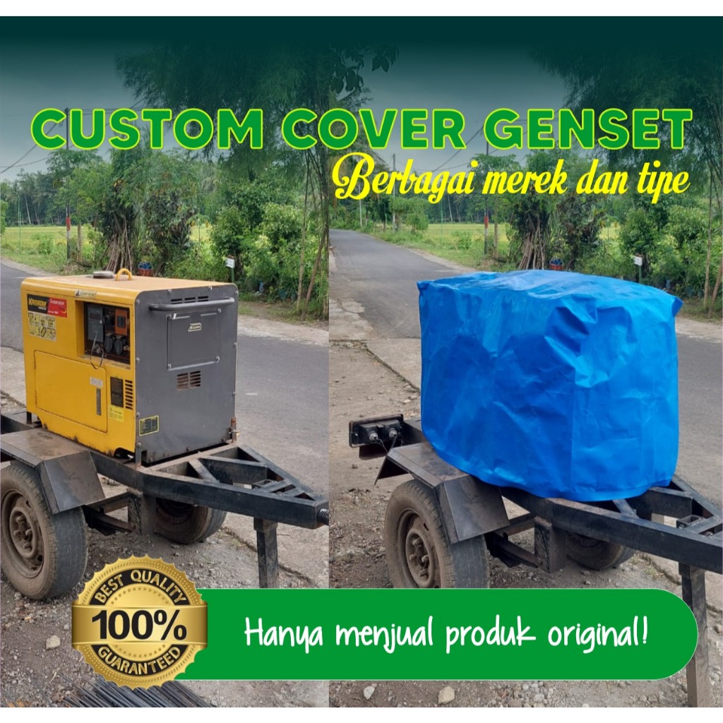 Cover genset krisbow semua tipe / tutup genset krisbow