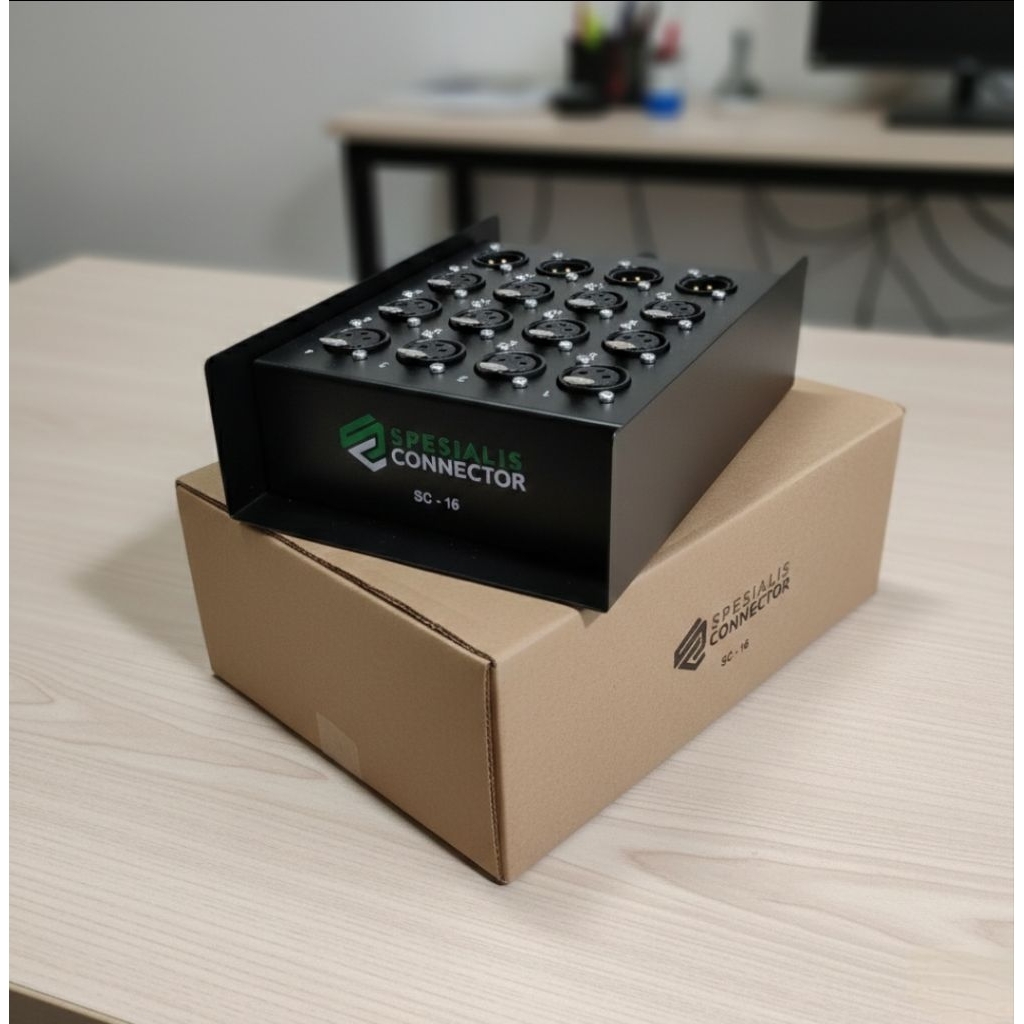 BOX SNAKE Kabel 16 CH STX BS-16 Channel Junction Plus Jack