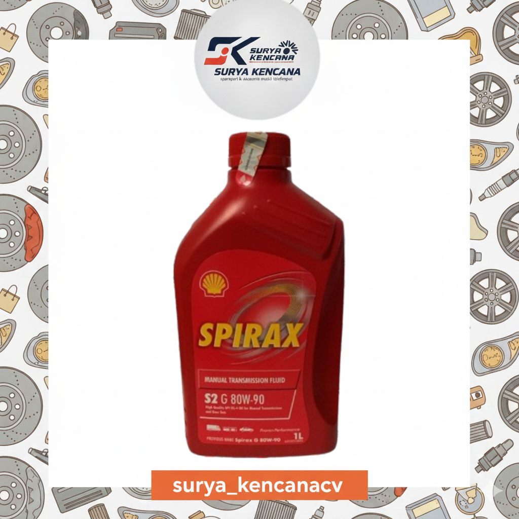 SHELL OIL SPIRAX/OLI TRANSMISI SPIRAX GEAR S2 G80W-90
