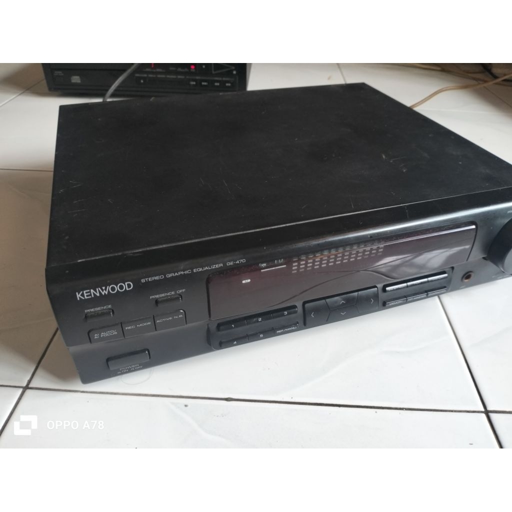 equaliser digital Kenwood GE 470