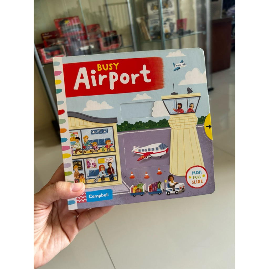 Original Preloved Campbell Busy Book series / Push pull slide / Usborne dk books