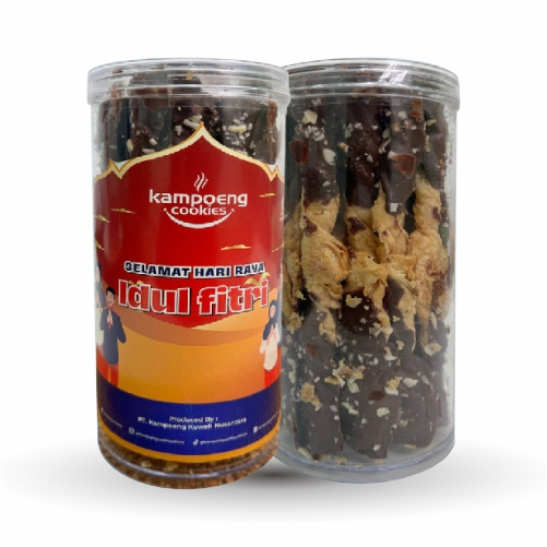 Stick Puff Almond Kampoeng Cookies Kue Kering Premium Lebaran Pekanbaru Berat 500 gram
