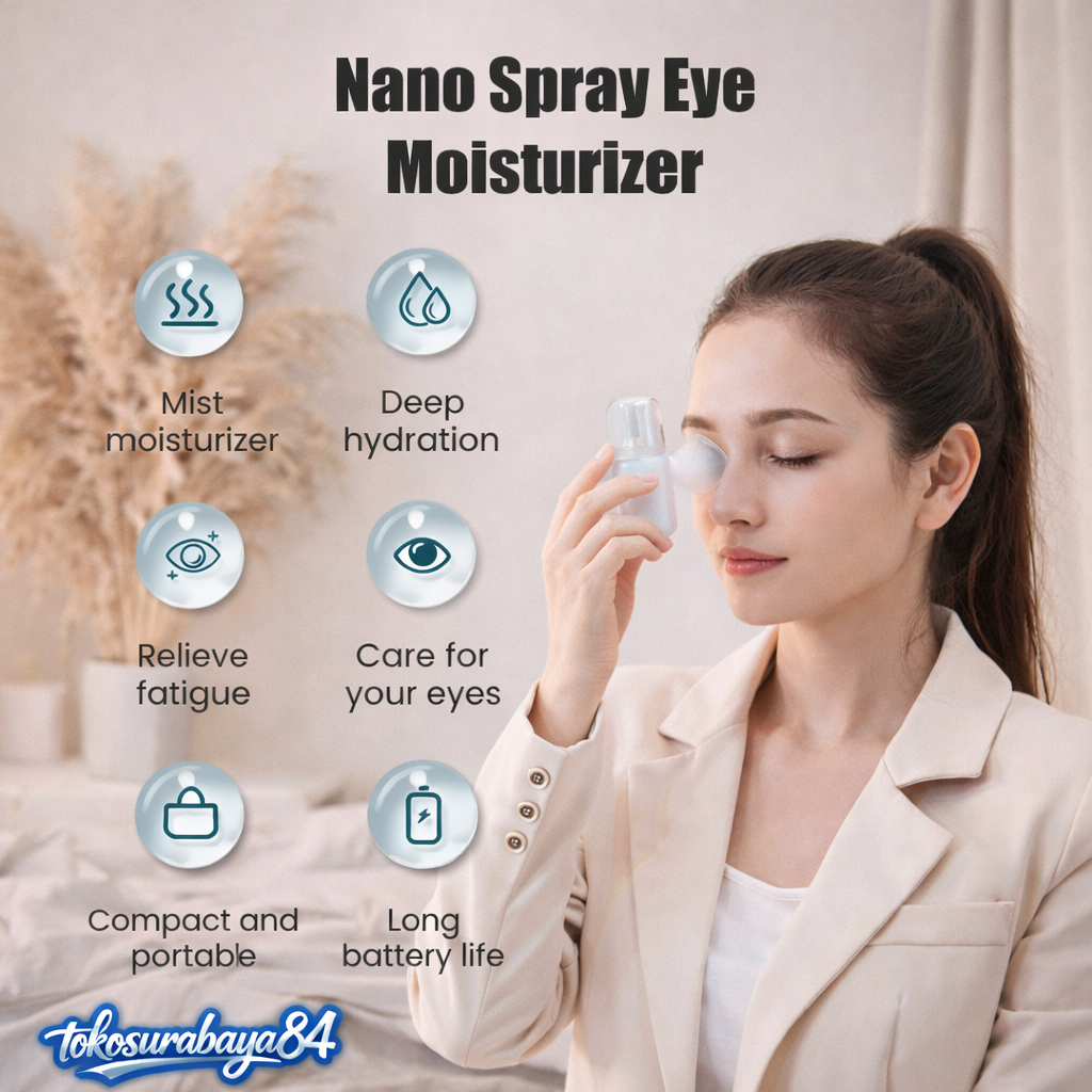 NANO MIST SPRAYER IONS SKIN CARE RECHARGER NANO MATA NANO SPRAY 2IN1